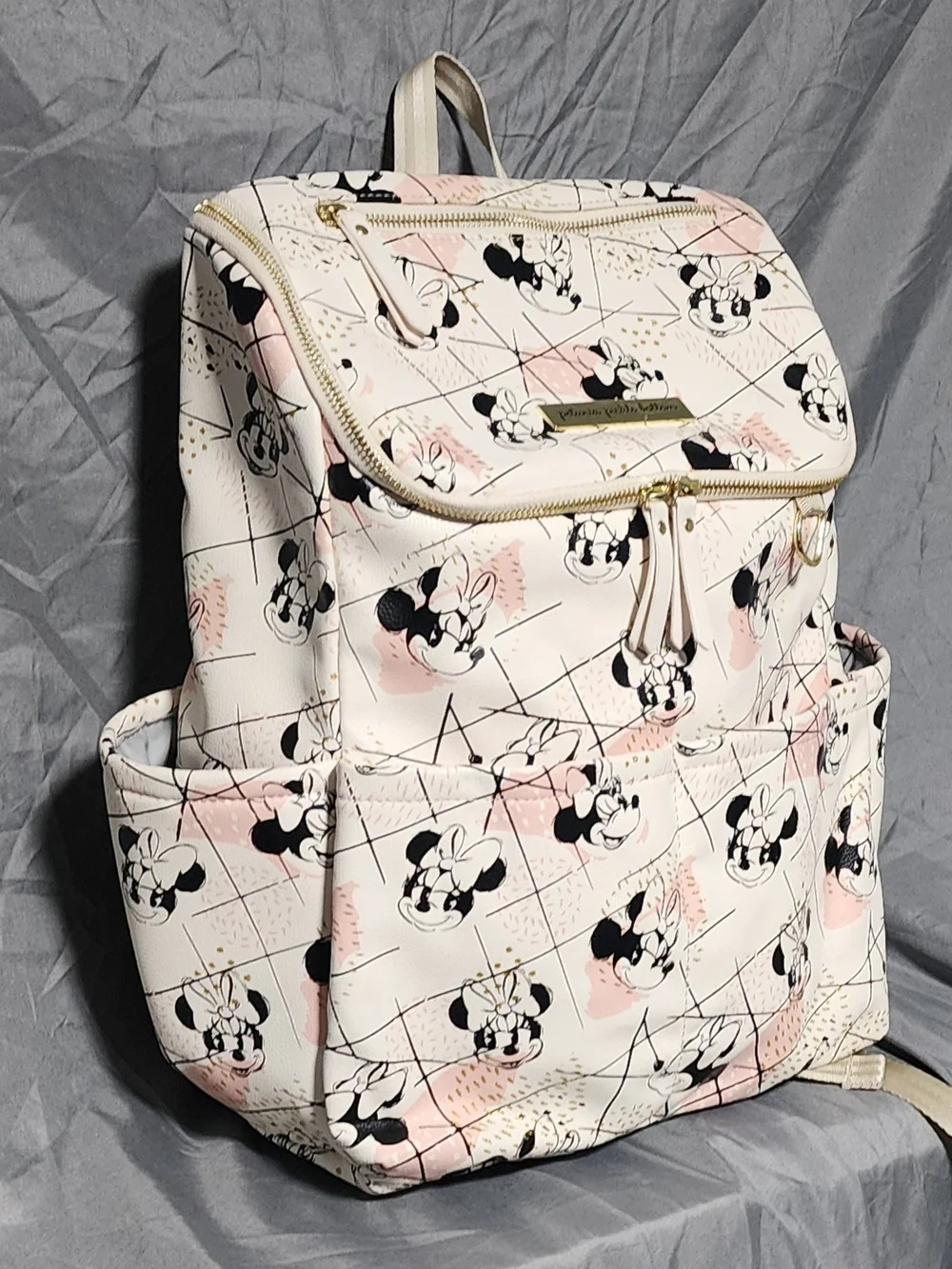 NWOT Petunia Pickle Bottom Method Boxy Backpack Minnie Mouse Diaperbag